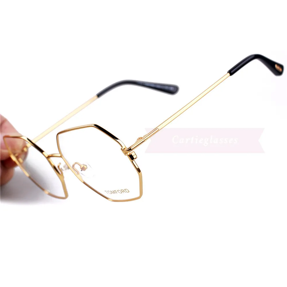 Tom Ford Metal Full Frame Octagon Eyeglasses TF5939 (7)