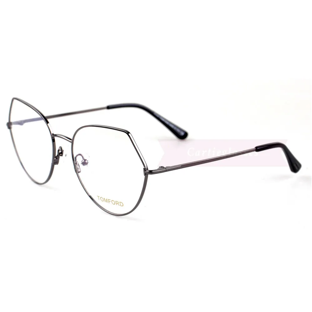 Tom Ford Metal Full Frame Rectangle Eyeglasses TF5941 (16)
