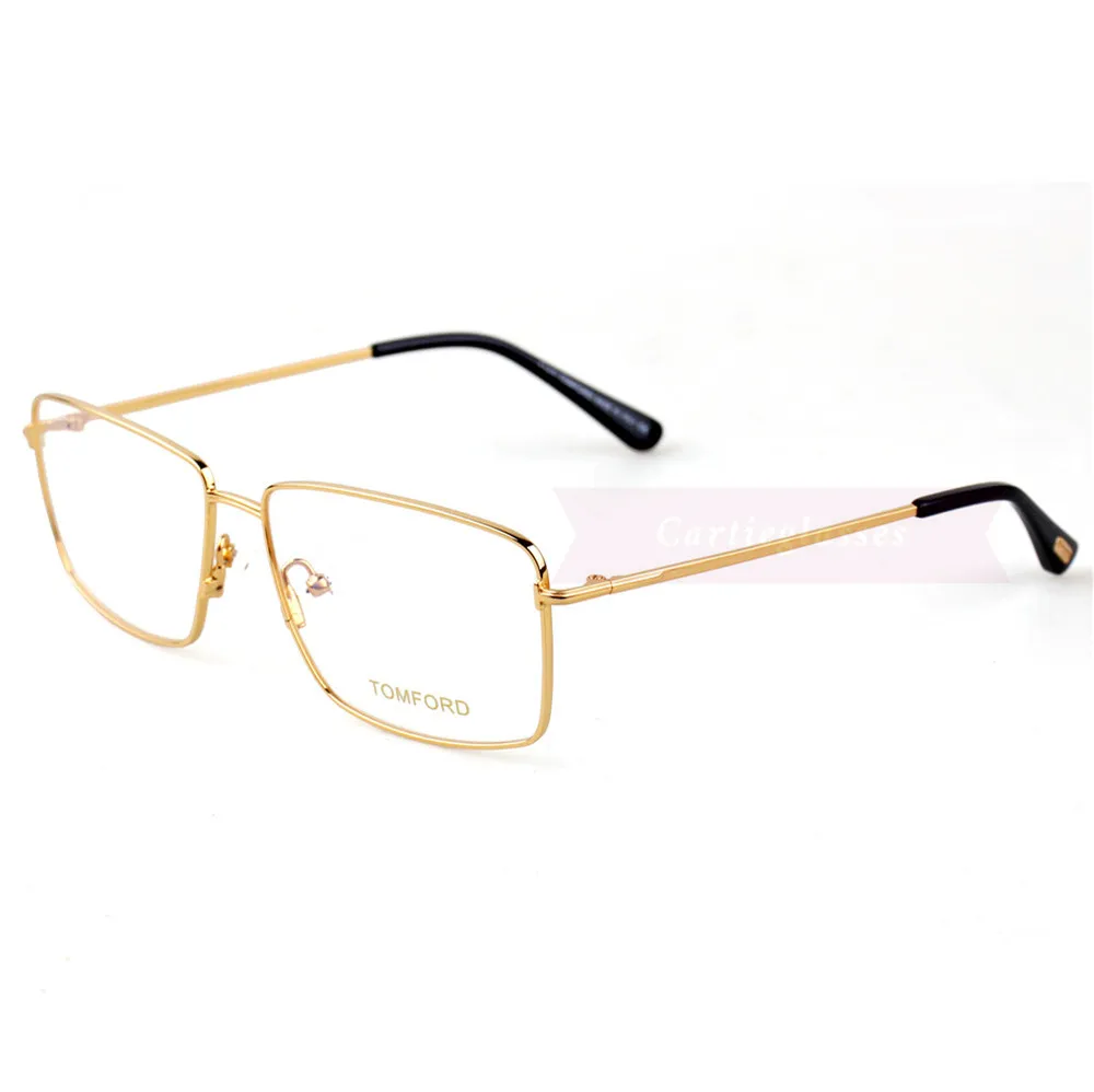 Tom Ford Metal Full Frame Rectangle Eyeglasses TF5941 (4)