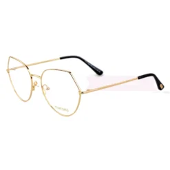Tom Ford Metal Full Frame Rectangle Eyeglasses TF5941 (4)