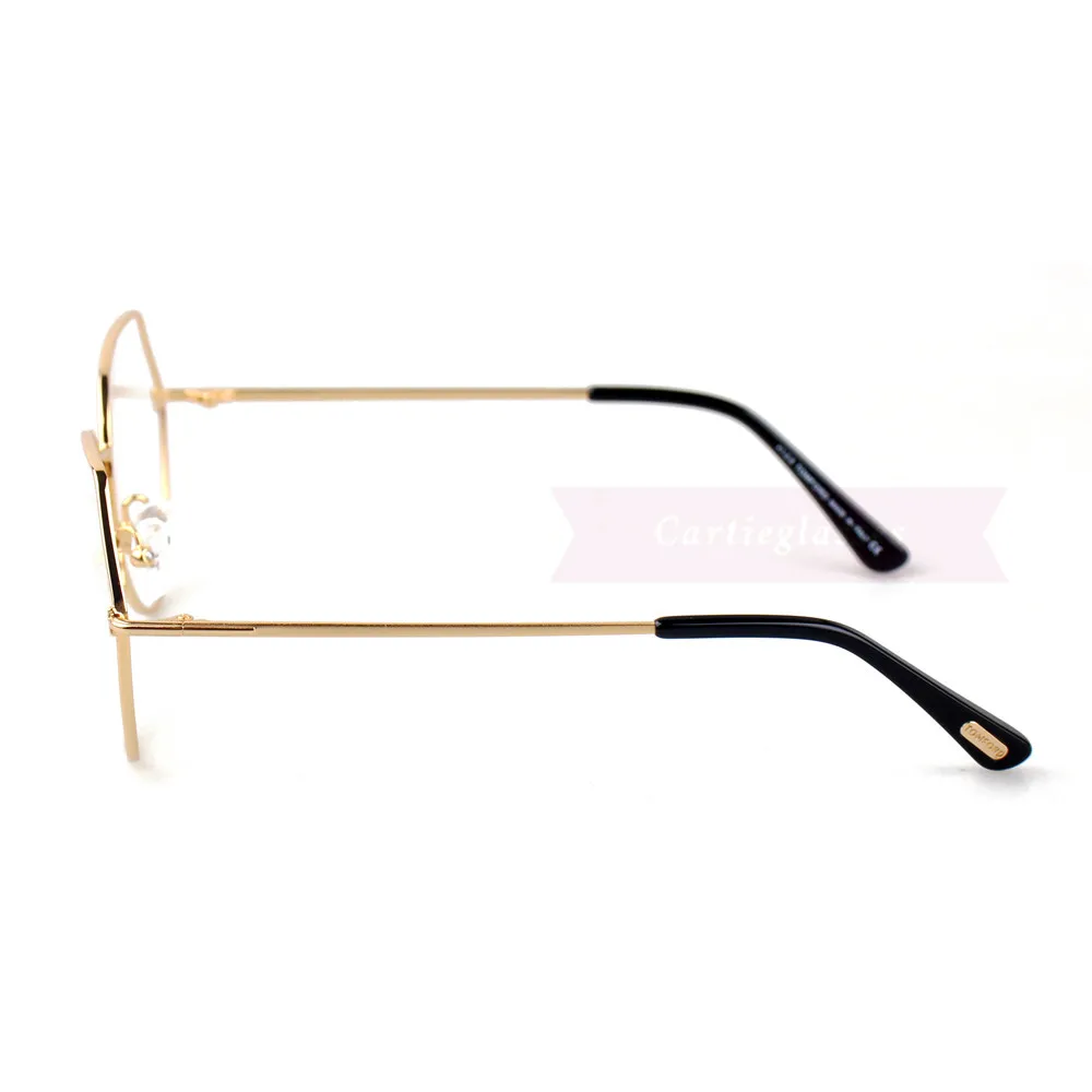 Tom Ford Metal Full Frame Rectangle Eyeglasses TF5941 (5)