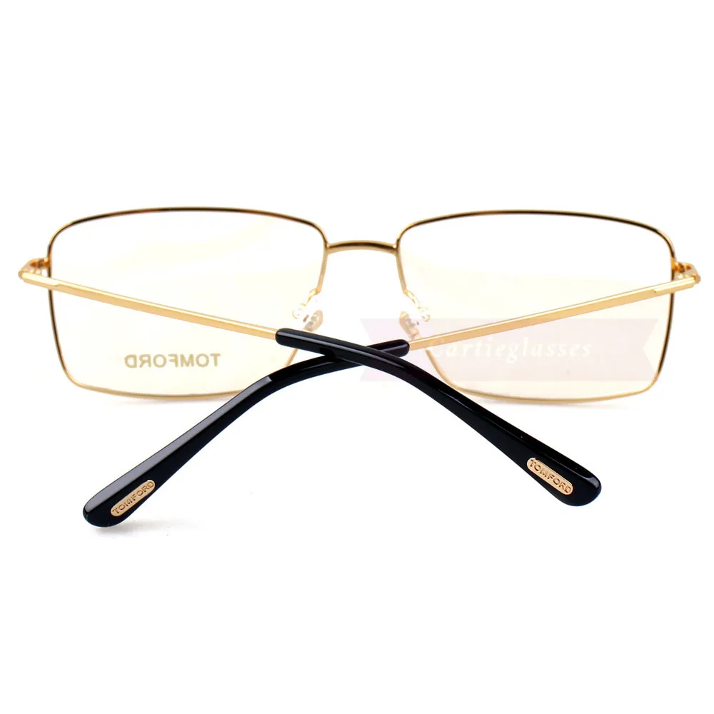 Tom Ford Metal Full Frame Rectangle Eyeglasses TF5941 (6)