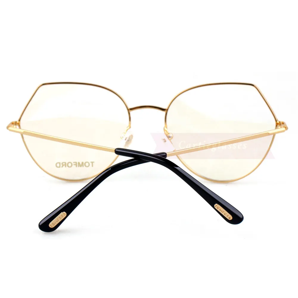 Tom Ford Metal Full Frame Rectangle Eyeglasses TF5941 (6)