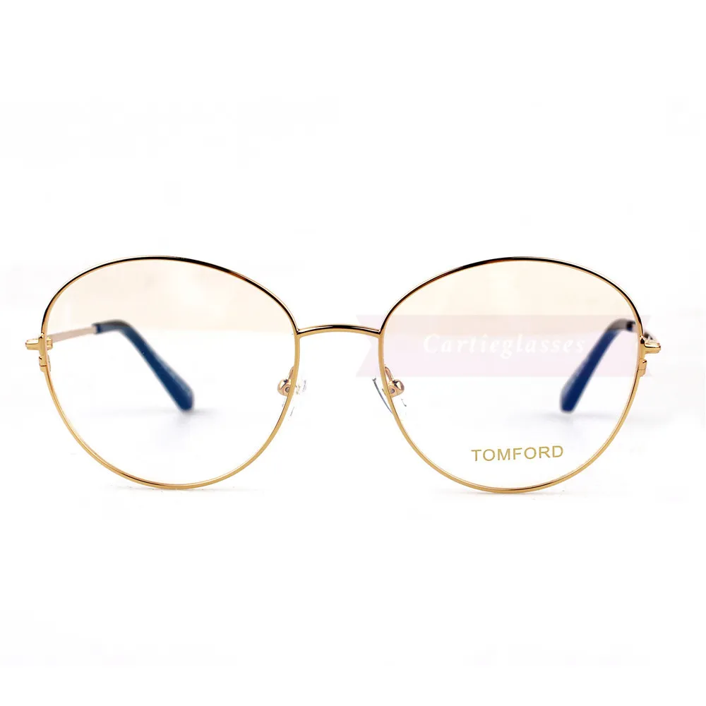 Tom Ford Metal Full Frame Round Eyeglasses TF5938 (3)