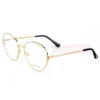 Tom Ford Metal Full Frame Round Eyeglasses TF5938 (4)