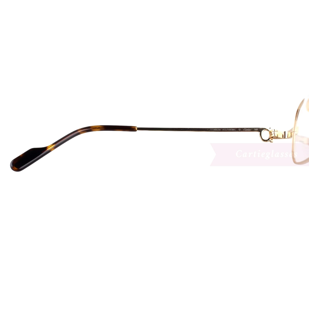 Cartier Première De Full Frame Titanium Eyeglasses CT0556O (7)