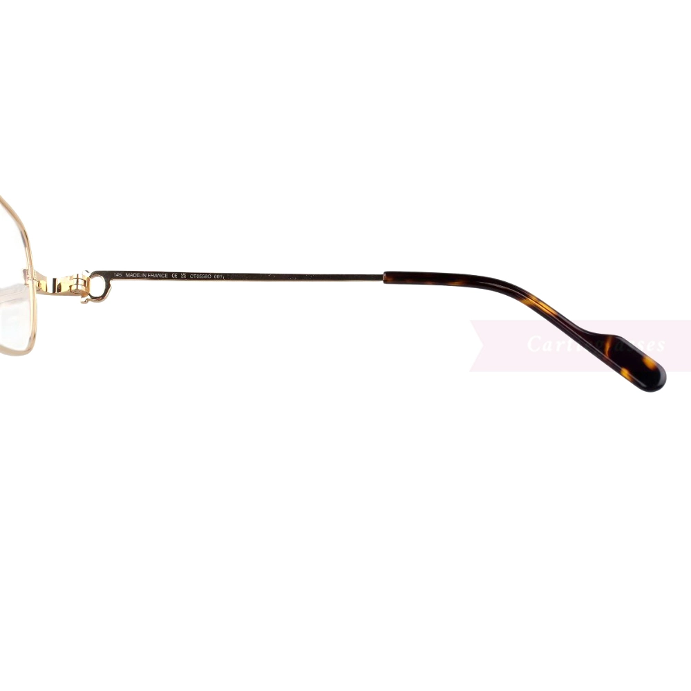 Cartier Première De Full Frame Titanium Eyeglasses CT0556O (8)