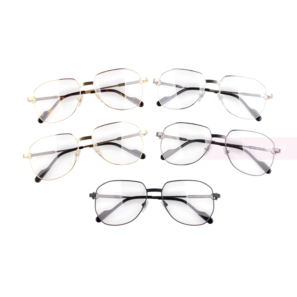 Cartier Première De Pilot Full Frame Titanium Eyeglasses CT0484O (1)