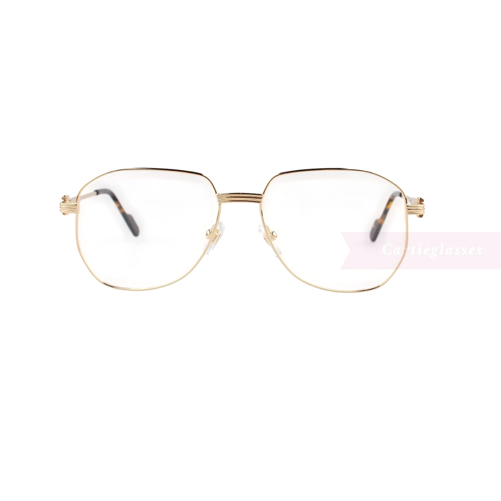 Cartier Première De Pilot Full Frame Titanium Eyeglasses CT0484O (12)