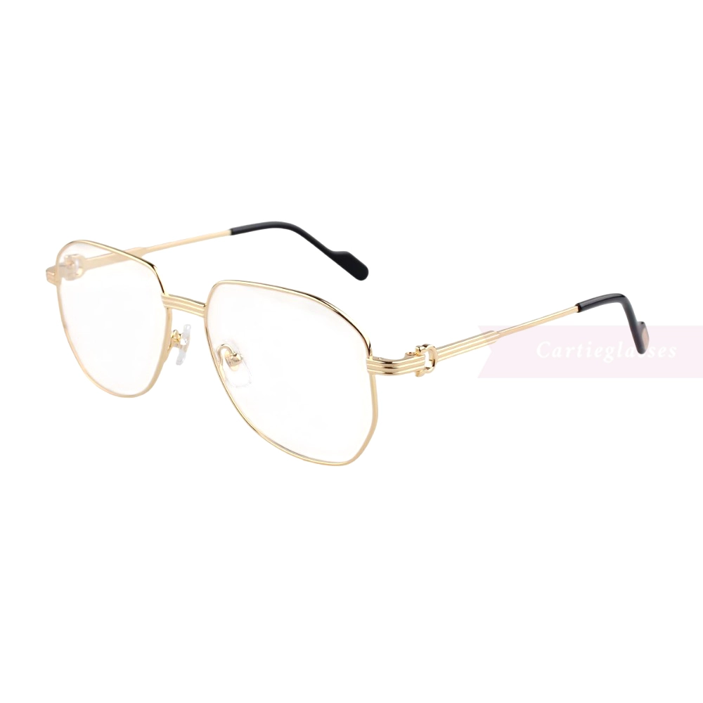Cartier Première De Pilot Full Frame Titanium Eyeglasses CT0484O (2)