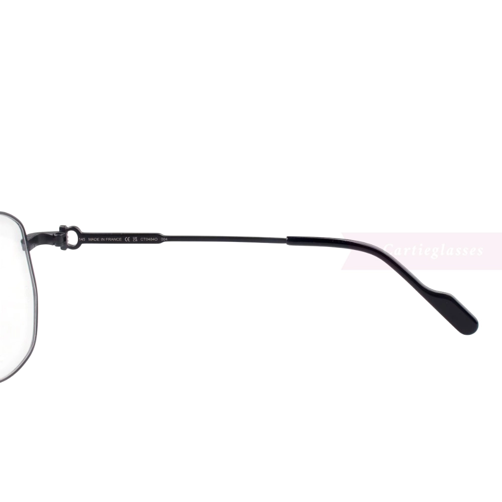 Cartier Première De Pilot Full Frame Titanium Eyeglasses CT0484O (5)
