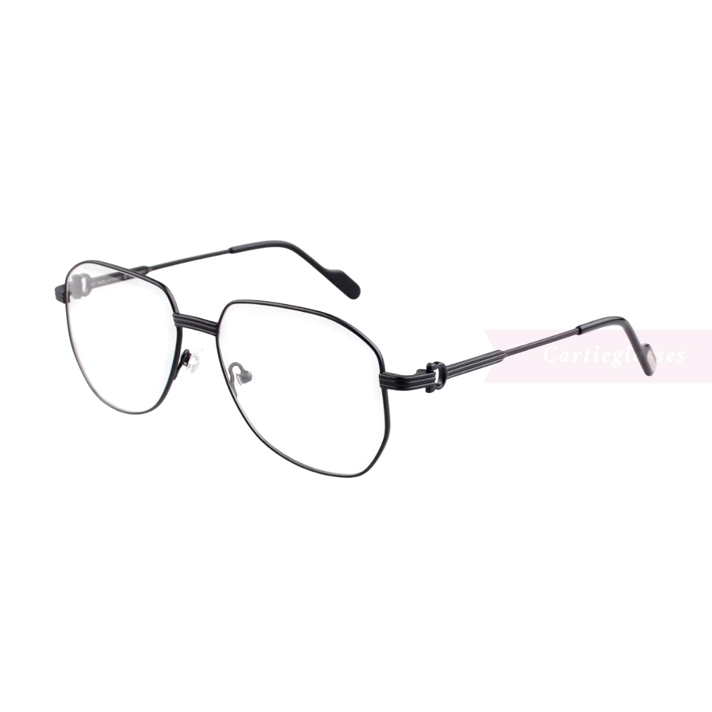 Cartier Première De Pilot Full Frame Titanium Eyeglasses CT0484O (6)