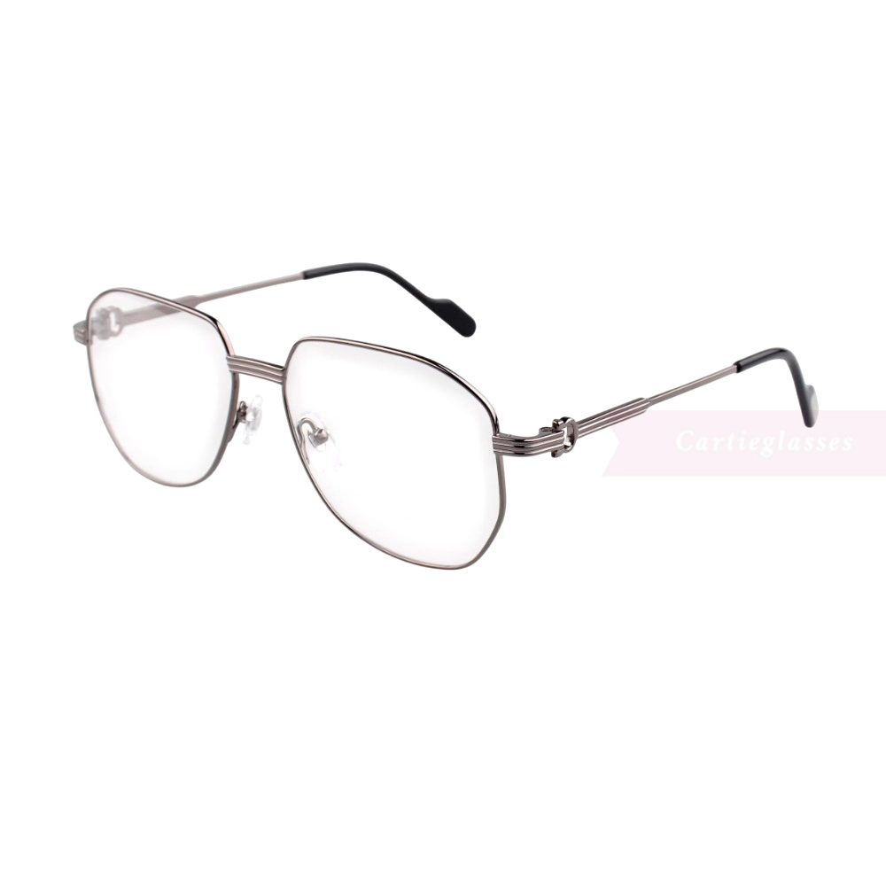 Cartier Première De Pilot Full Frame Titanium Eyeglasses CT0484O (7)