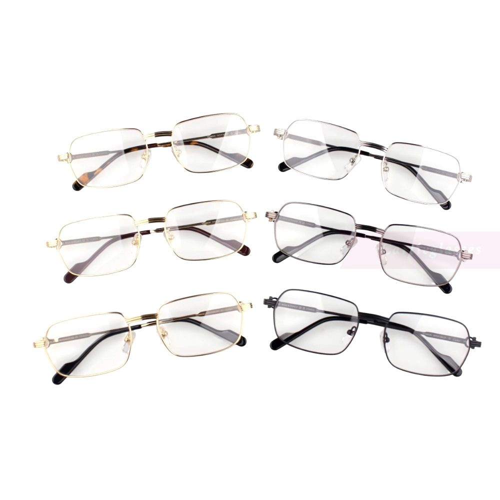 Cartier Première De Rectangle Titanium Full Frame Eyeglasses CT0483O (1)