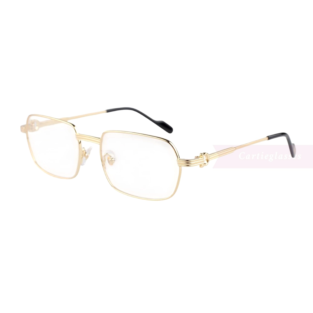 Cartier Première De Rectangle Titanium Full Frame Eyeglasses CT0483O (2)