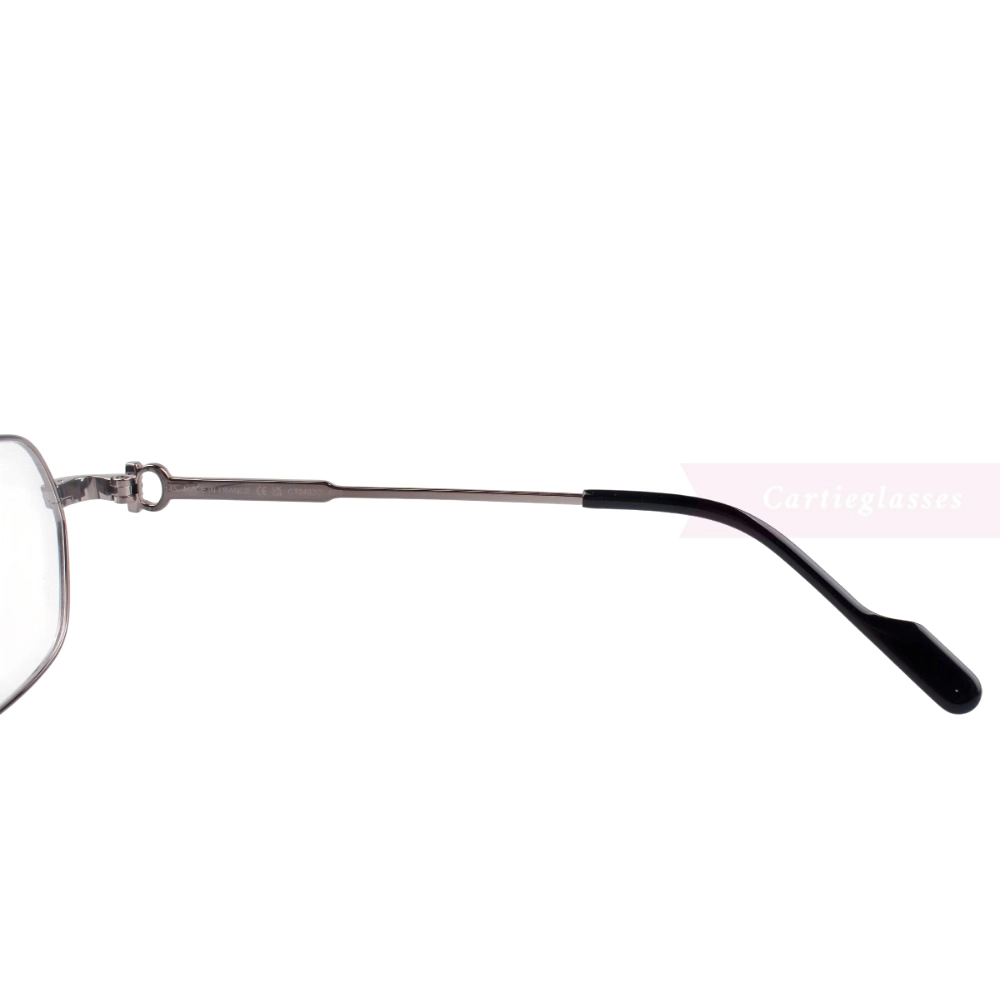 Cartier Première De Rectangle Titanium Full Frame Eyeglasses CT0483O (7)