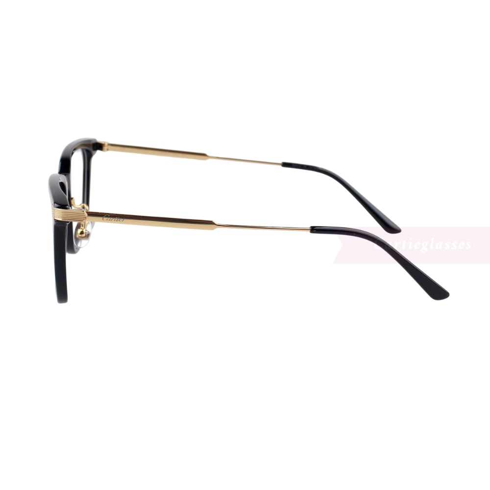 Cartier Première De Titanium Full Frame Eyeglasses CT0384 (6)