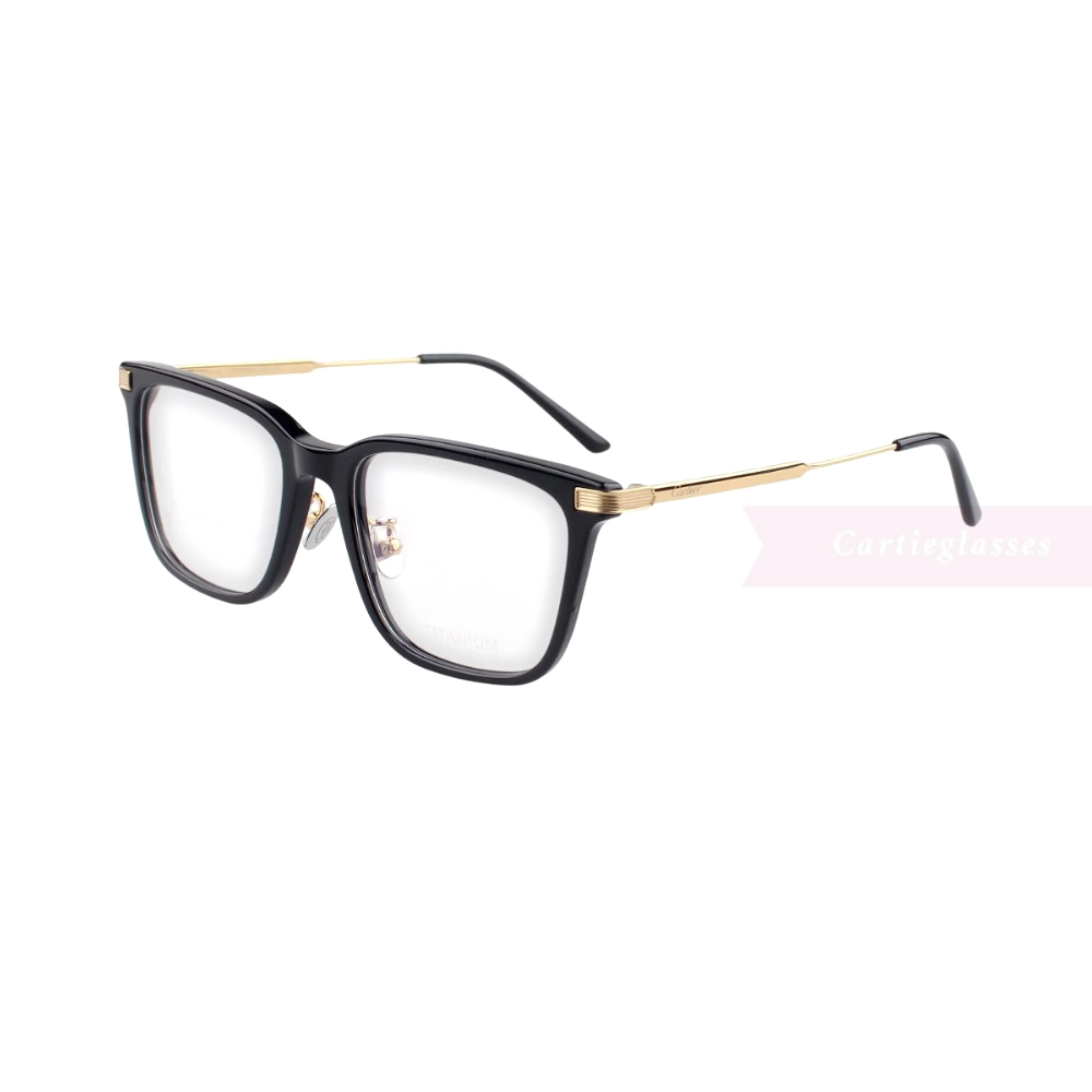 Cartier Première De Titanium Full Frame Eyeglasses CT0384 (7)