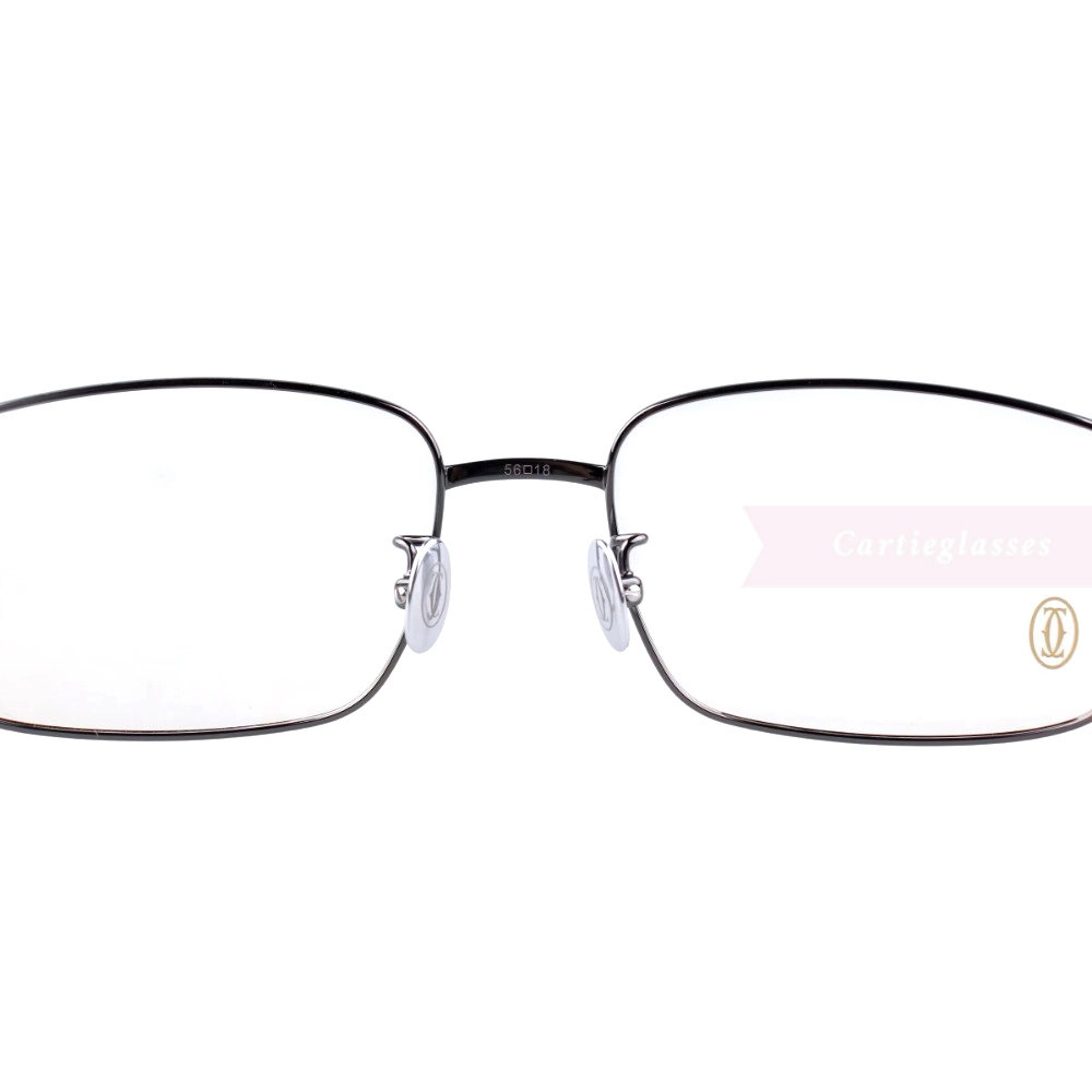 Cartier Santos De Full Frame Titanium Eyeglasses CT0576O (3)