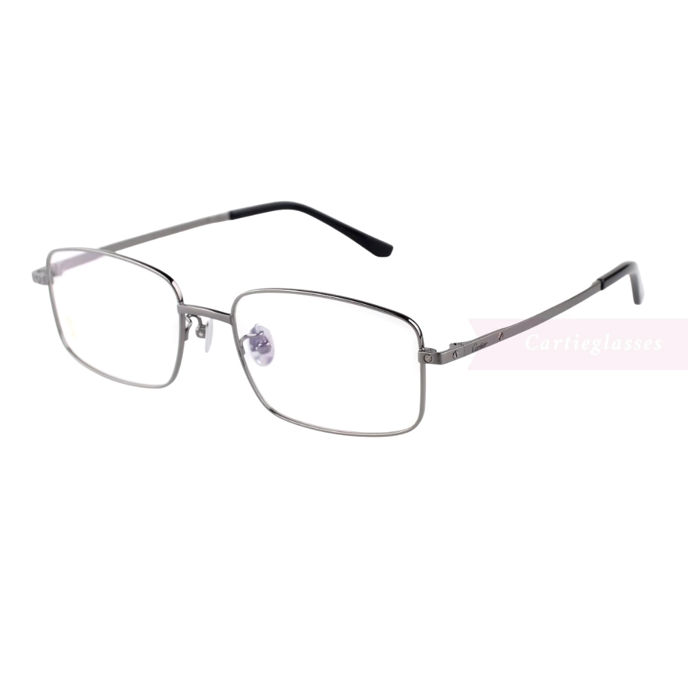 Cartier Santos De Full Frame Titanium Eyeglasses CT0576O (6)