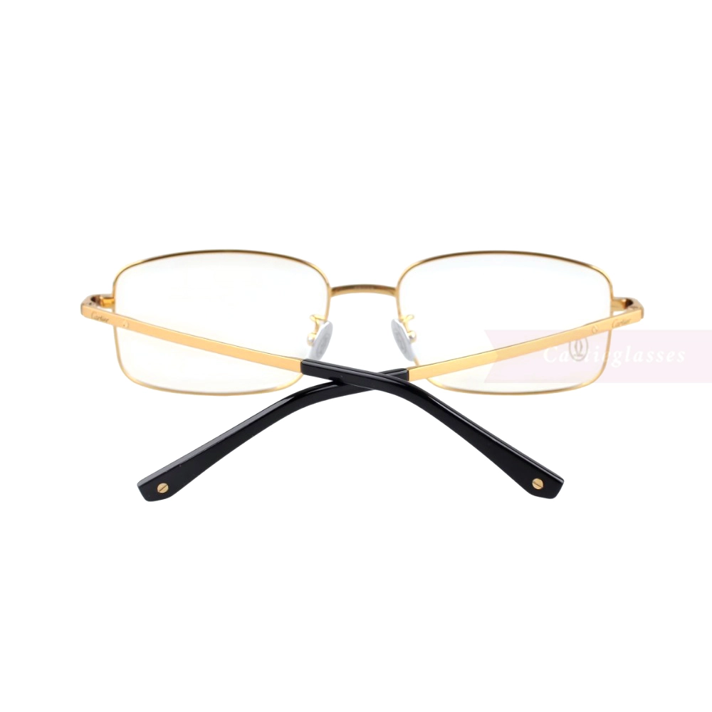 Cartier Santos De Full Frame Titanium Eyeglasses CT0576O (8)