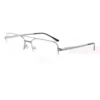 Cartier Santos De Titanium Double Bridge Half Frame Eyeglasses CT0308O (8)