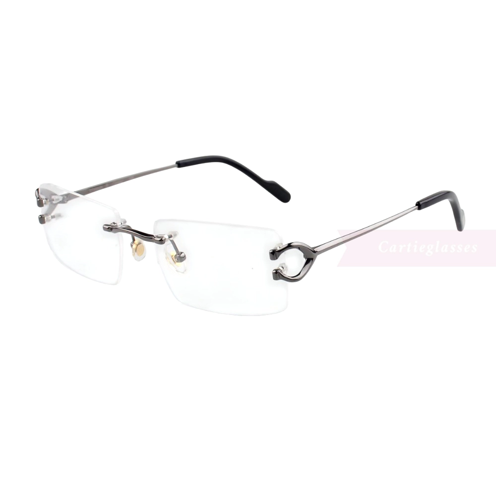 Cartier Singature C DE Rimless Titanium Eyeglasses CT0488O (4)