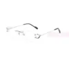 Cartier Singature C DE Rimless Titanium Eyeglasses CT0488O (5)