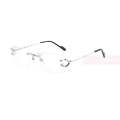 Cartier Singature C DE Rimless Titanium Eyeglasses CT0488O (5)