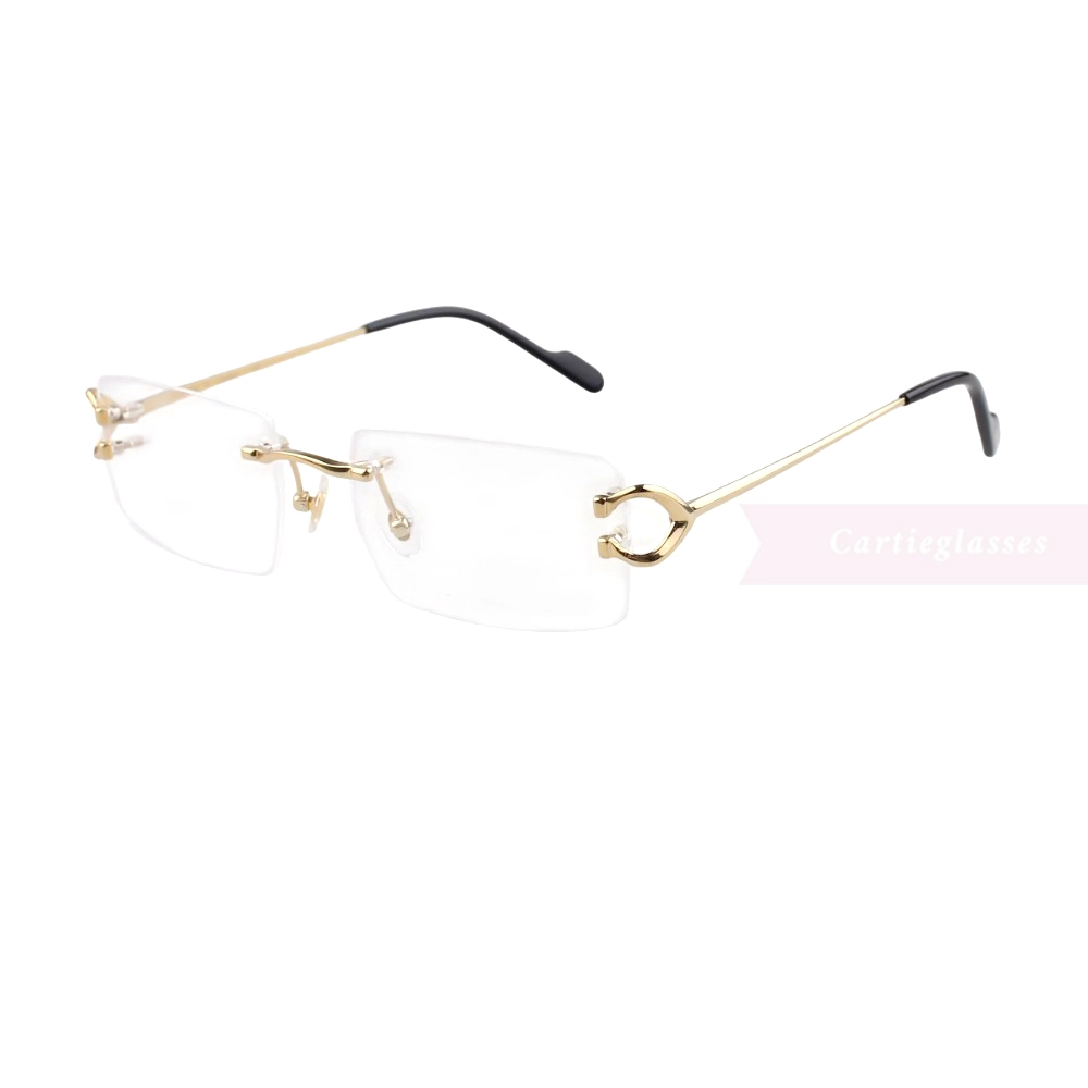 Cartier Singature C DE Rimless Titanium Eyeglasses CT0488O (8)