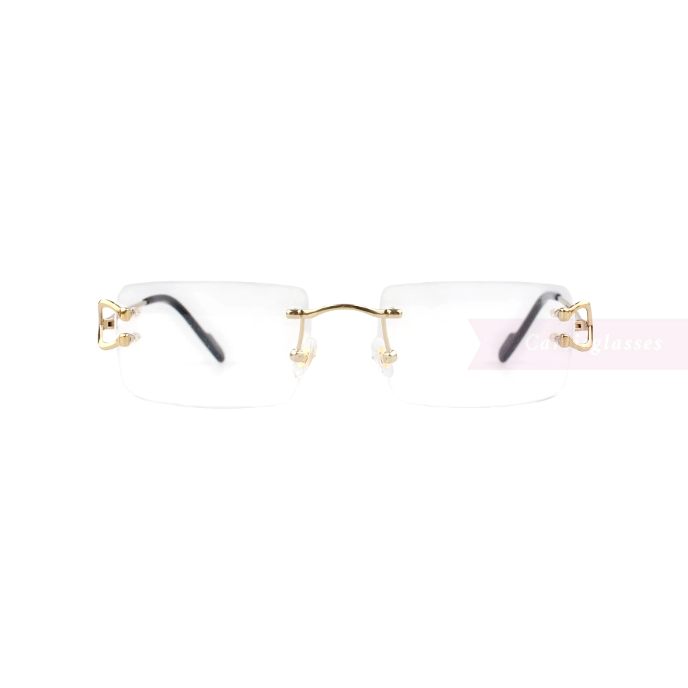 Cartier Singature C DE Rimless Titanium Eyeglasses CT0488O (9)