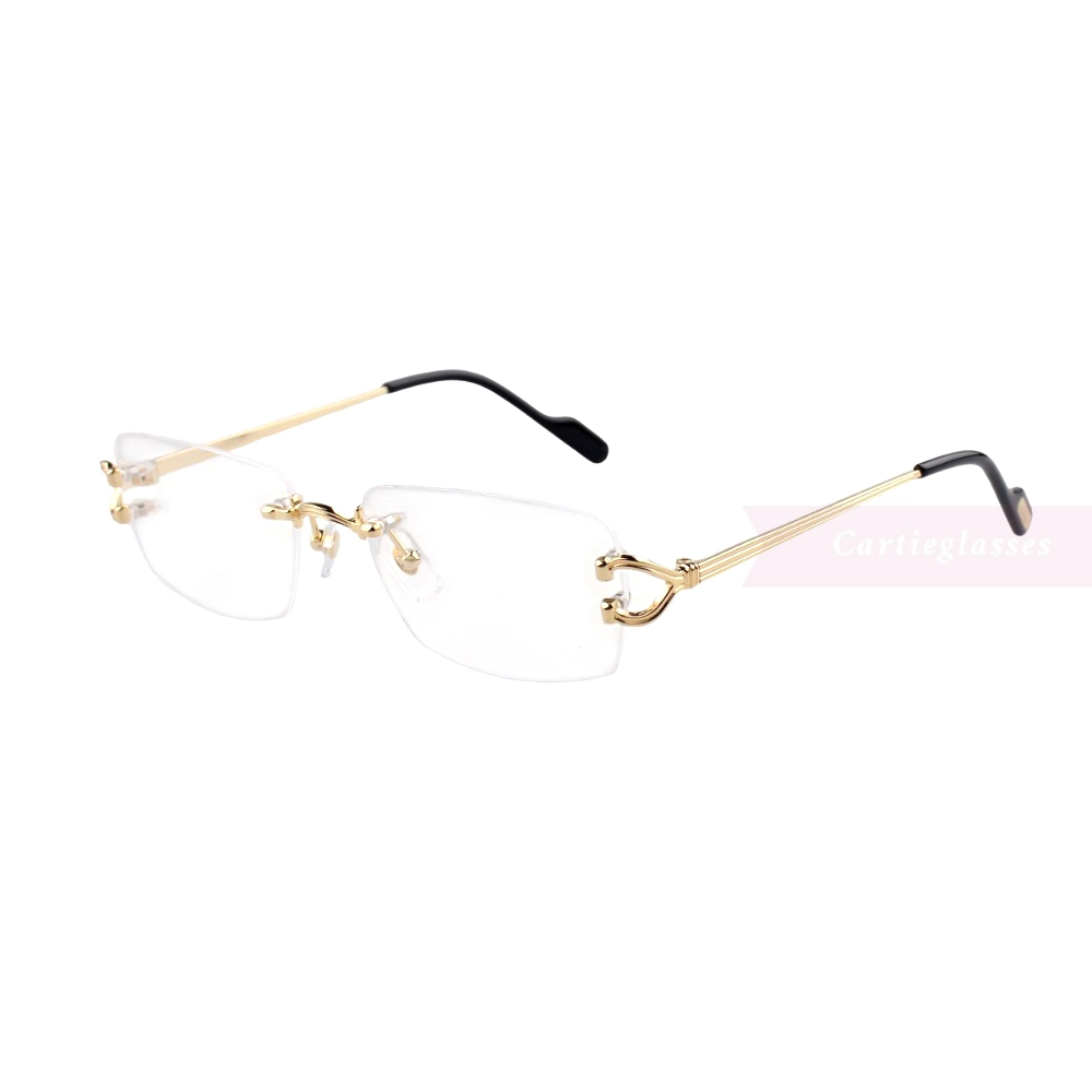 Cartier Singature C DE Rimless Titanium Eyeglasses CT0563O (10)