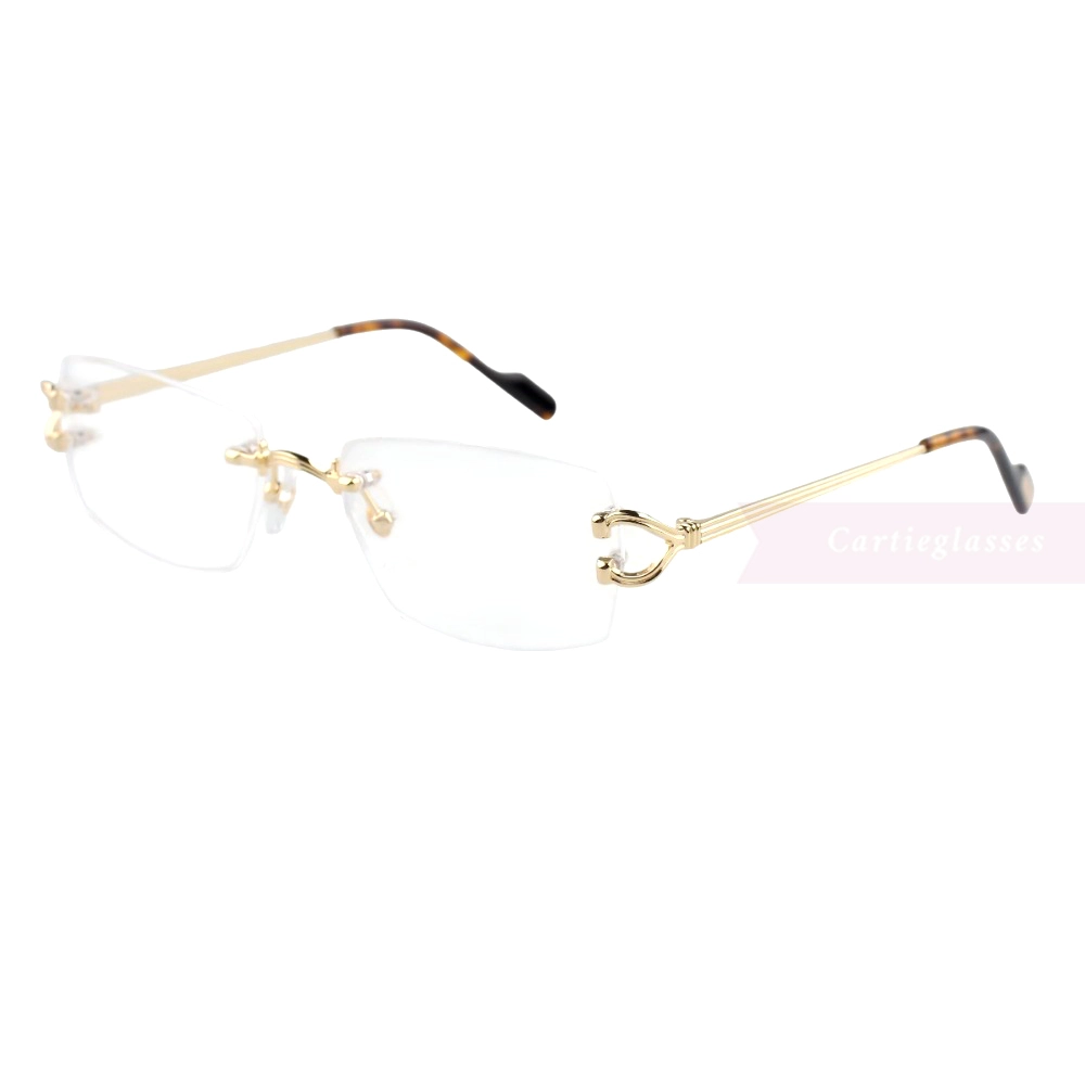 Cartier Singature C DE Rimless Titanium Eyeglasses CT0563O (3)
