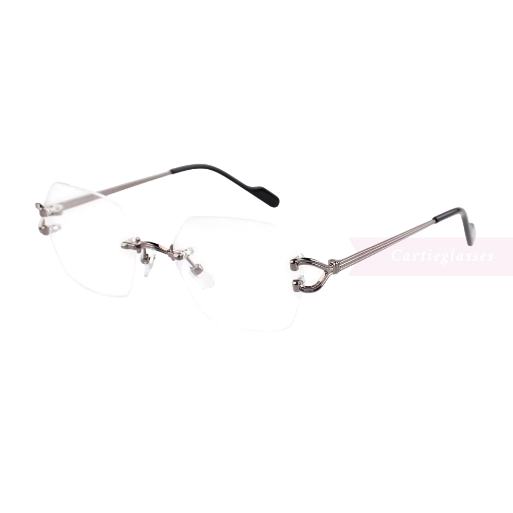 Cartier Singature C DE Rimless Titanium Eyeglasses CT0564O (4)