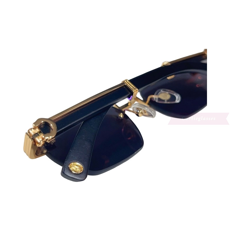 Cartier Première De Wooden Rimless Sunglasses CT0362s (3)